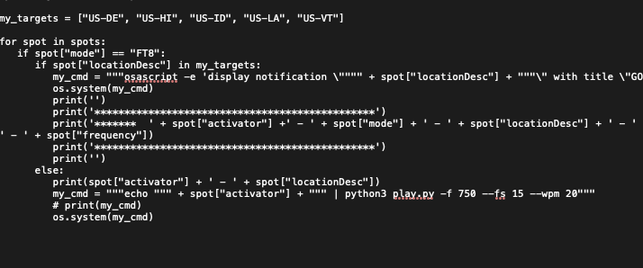 CW Code Study Hack with POTA Activator Data?