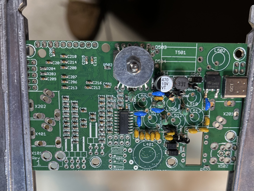 My partially assembled QMX.