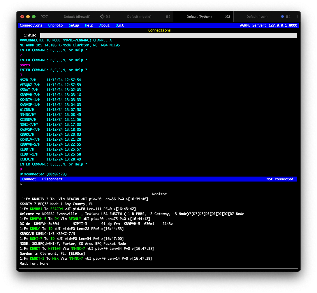 Packet Radio Fun on the Mac: A Beginning