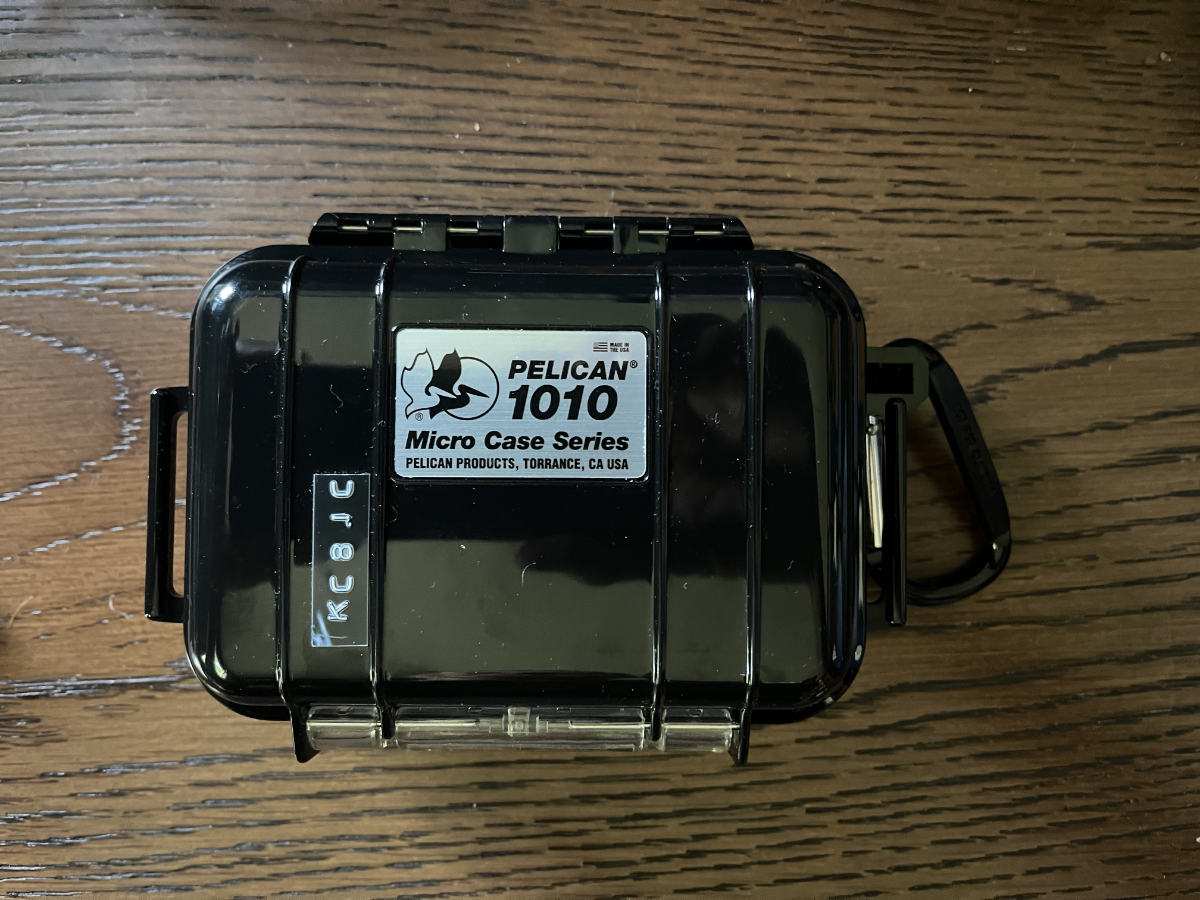 Black Pelican 1010 case.
