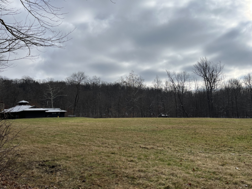 The Octagon shelter at Cuyahoga Valley NP.
