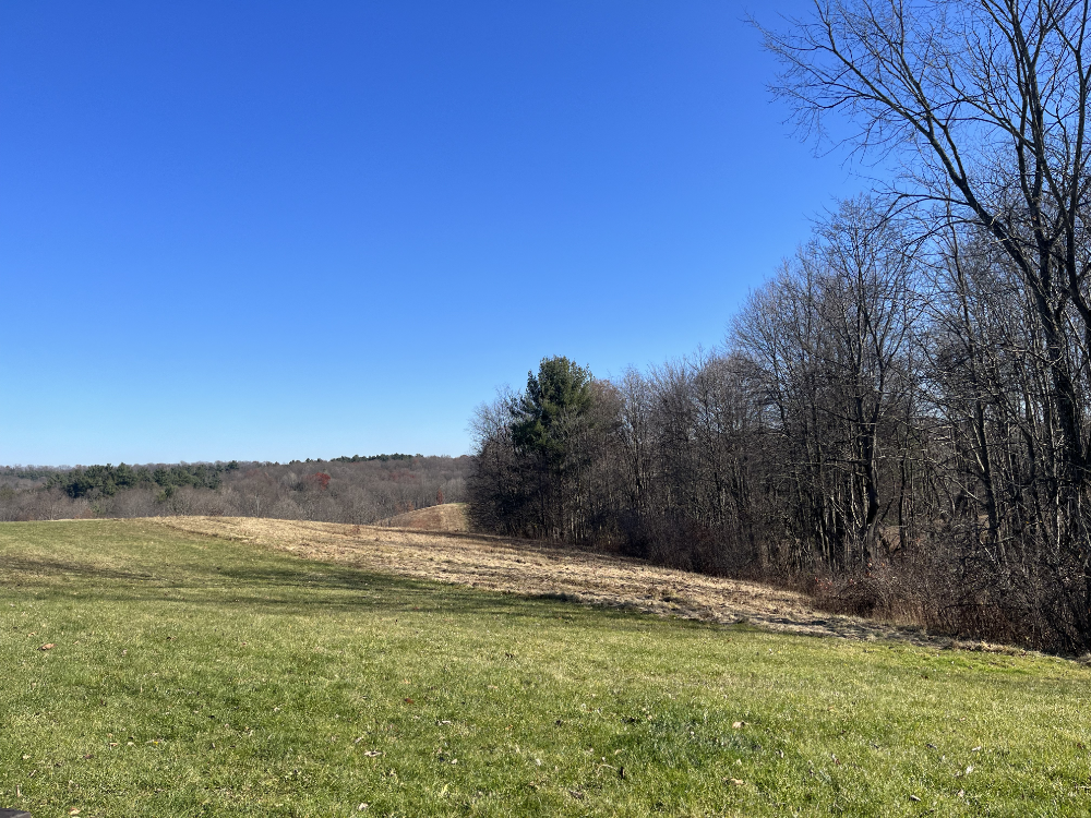 The sledding hills at Cuyahoga Valley National Park.